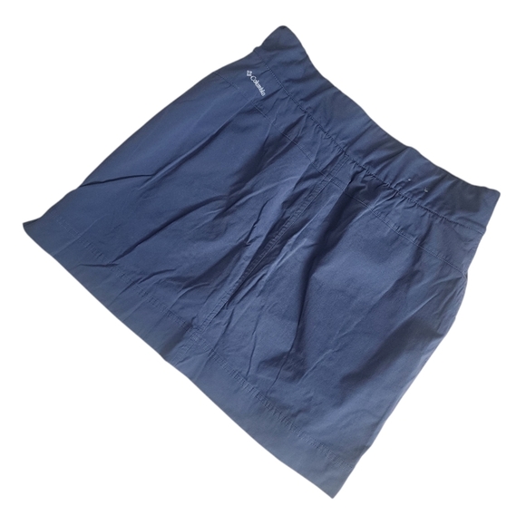 Columbia Omni Shield Advanced Repellency Skort Skirt Size Medium Blue Pockets. - Picture 1 of 6